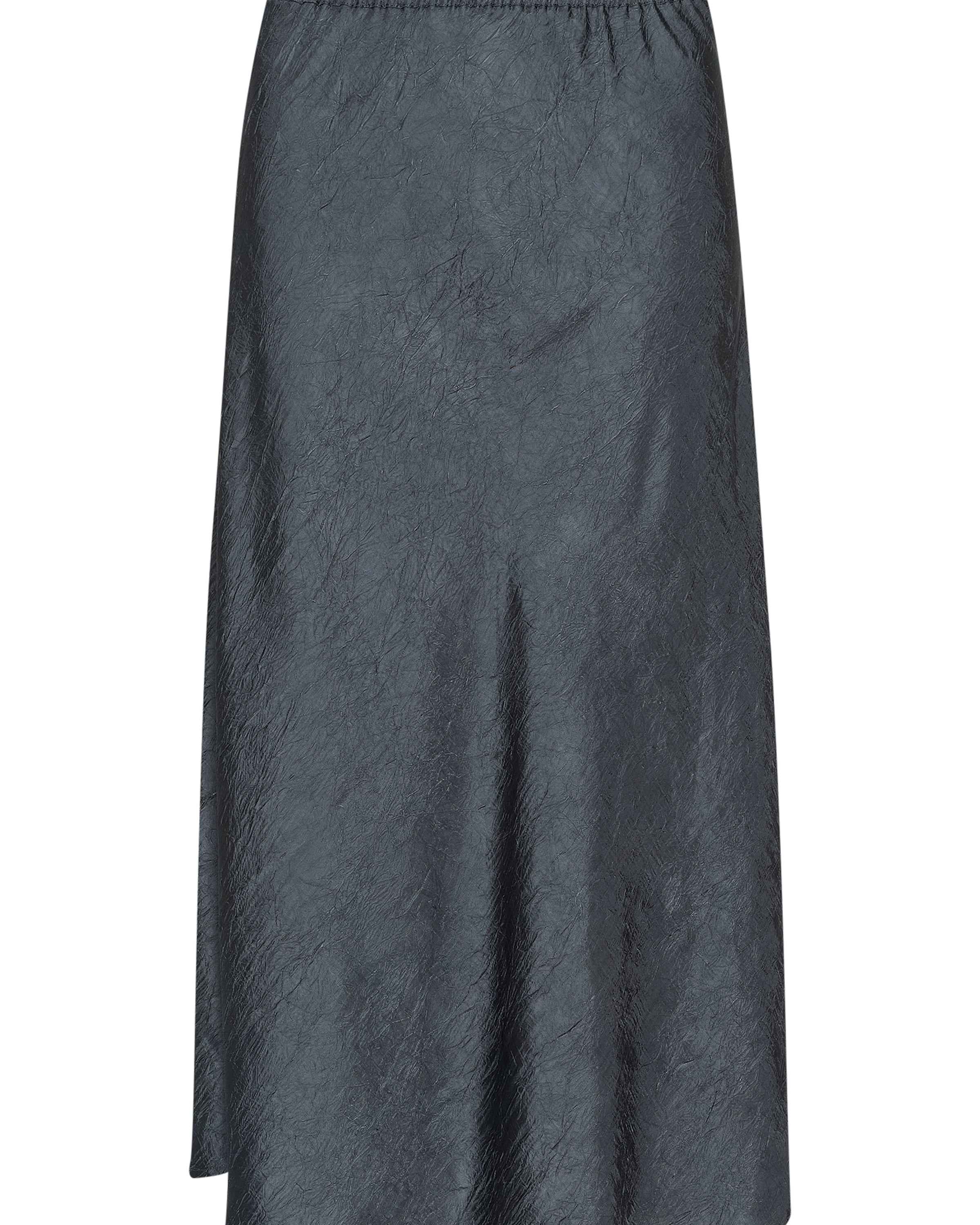 Part Two Ejsa A-line Midi Skirt - Dark Grey