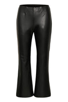 Part Two Lorenza Smooth Black Faux Leather Trousers 