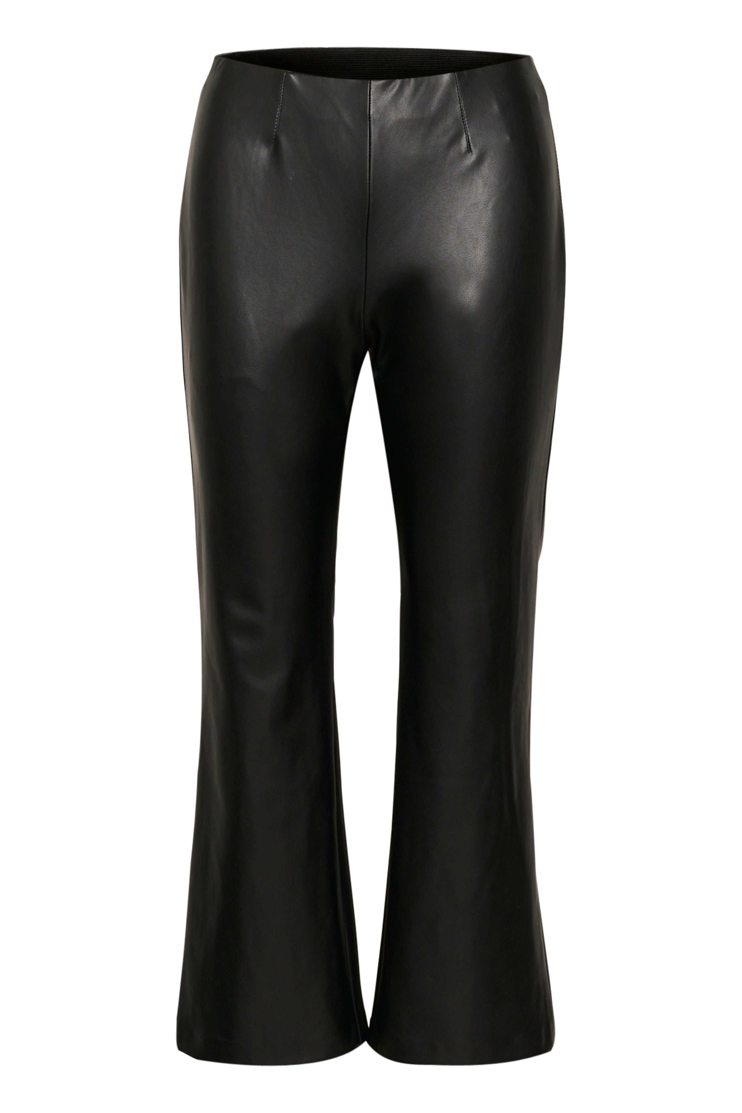 Part Two Lorenza Smooth Black Faux Leather Trousers 