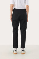 Back view of Part Two Nyla slim fit ankle-grazer trousers From back 
