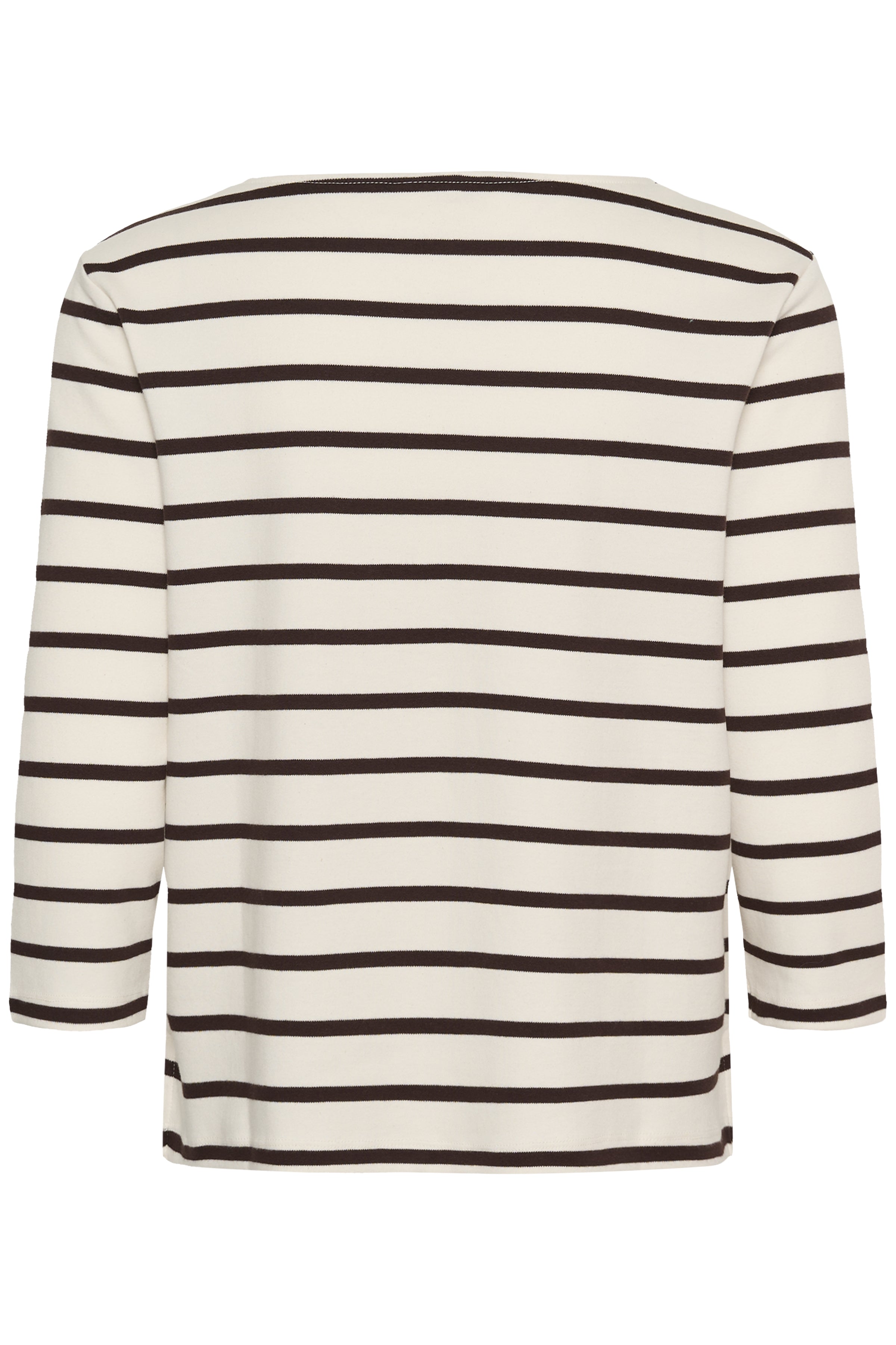 Part Two women’s everyday Breton stripe top From back 