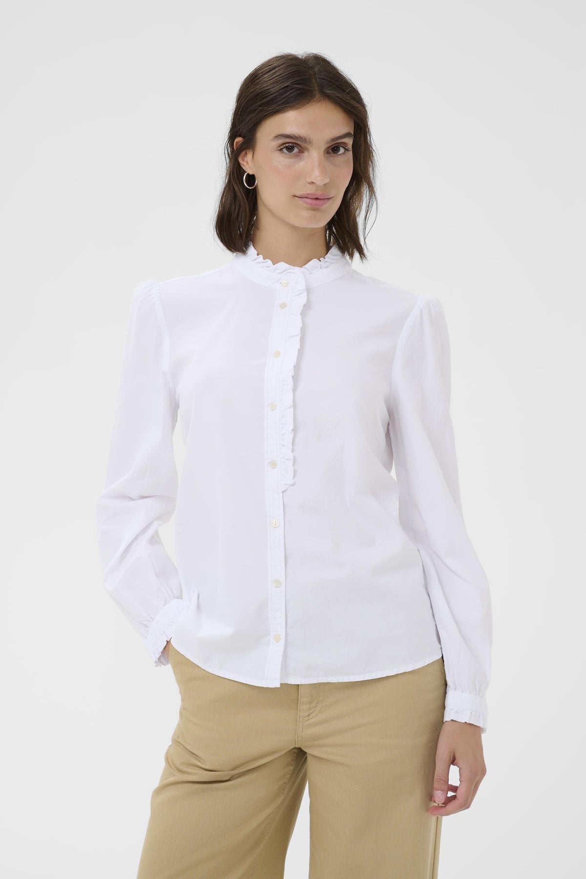 Part Two Glessia Shirt Frill Trim Blouse – Ribbon Rouge Boutiques