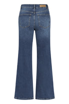 Part Two Safina blue denim straight leg jeans back full length