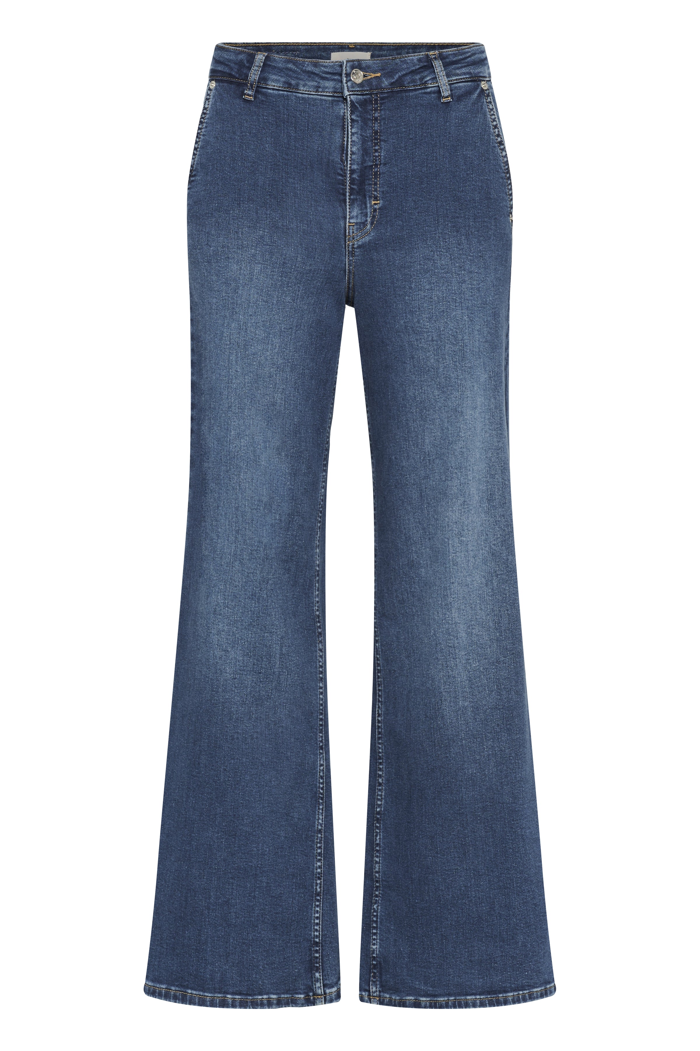 Part Two Safina straight leg jeans flat front full length