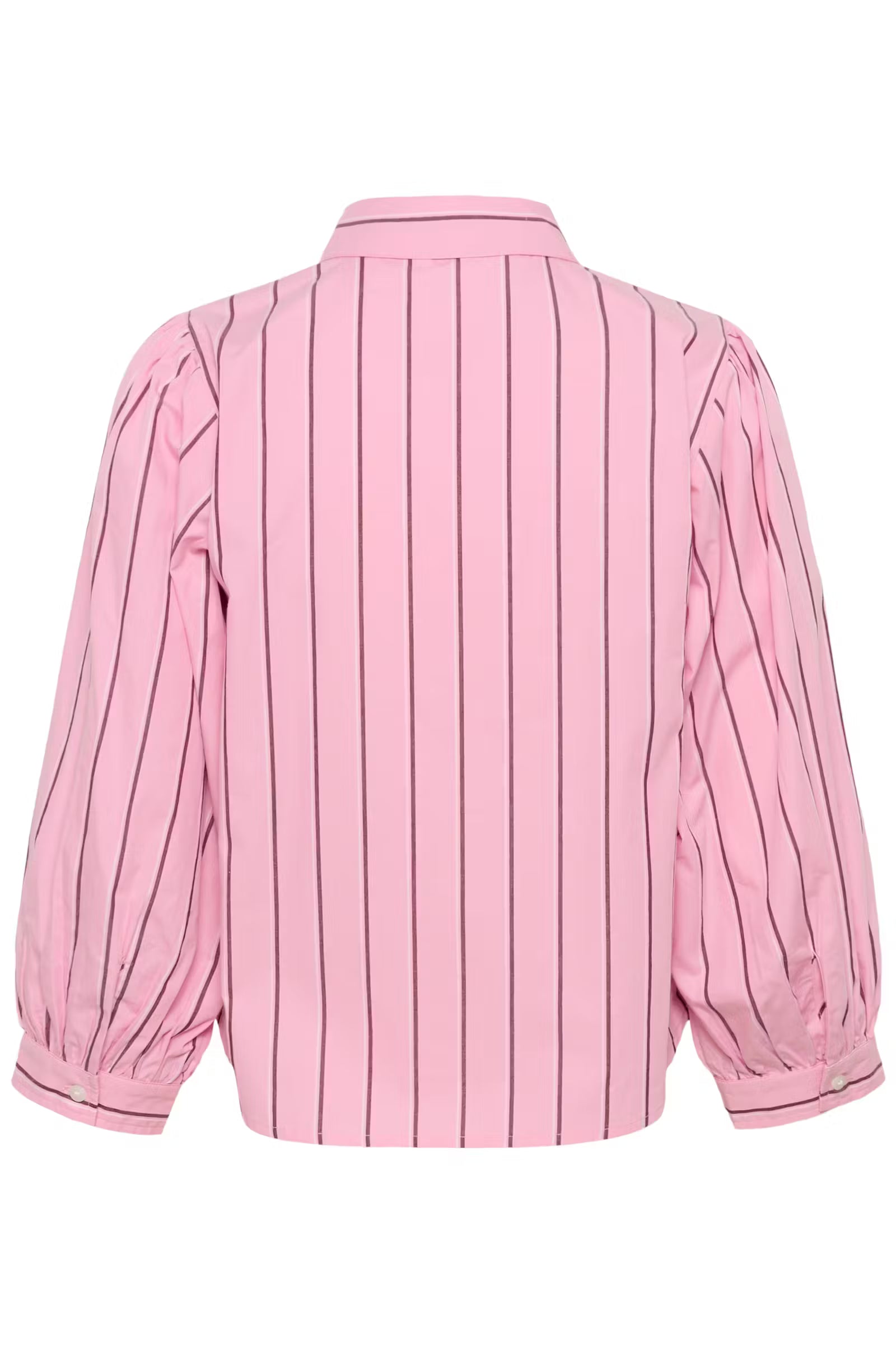 Part Two Anais pink striped women’s shirt product back
