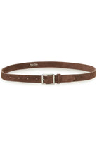 Part Two Alikka brown suede belt full length view