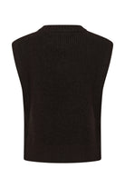 Part Two Charlye sleeveless knitted waistcoat back product view