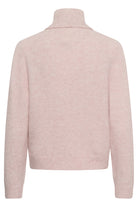 Part Two Chanie pink wool blend cardigan back product view