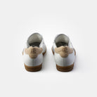 Paul Green White/Beige Trainers With Laces From Back