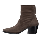 Paul Green Leather Pointed Toe Boots - Brown Suede