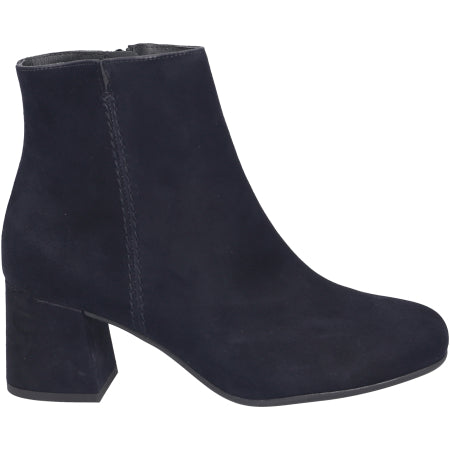 Paul Green Navy Round Toe Ankle Boot