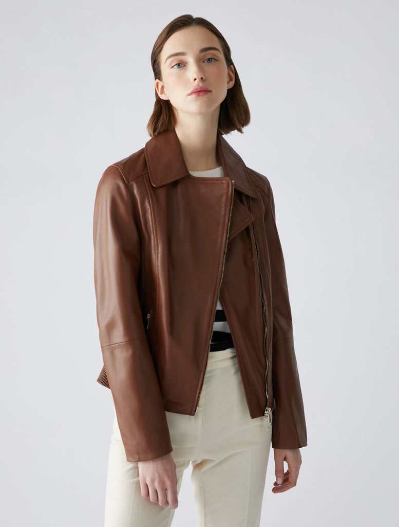 Vintage | Jackets & Coats | Vintage Penny Howson Designer Leather Jacket  Womens 34 Bombers Fleece Zip | Poshmark
