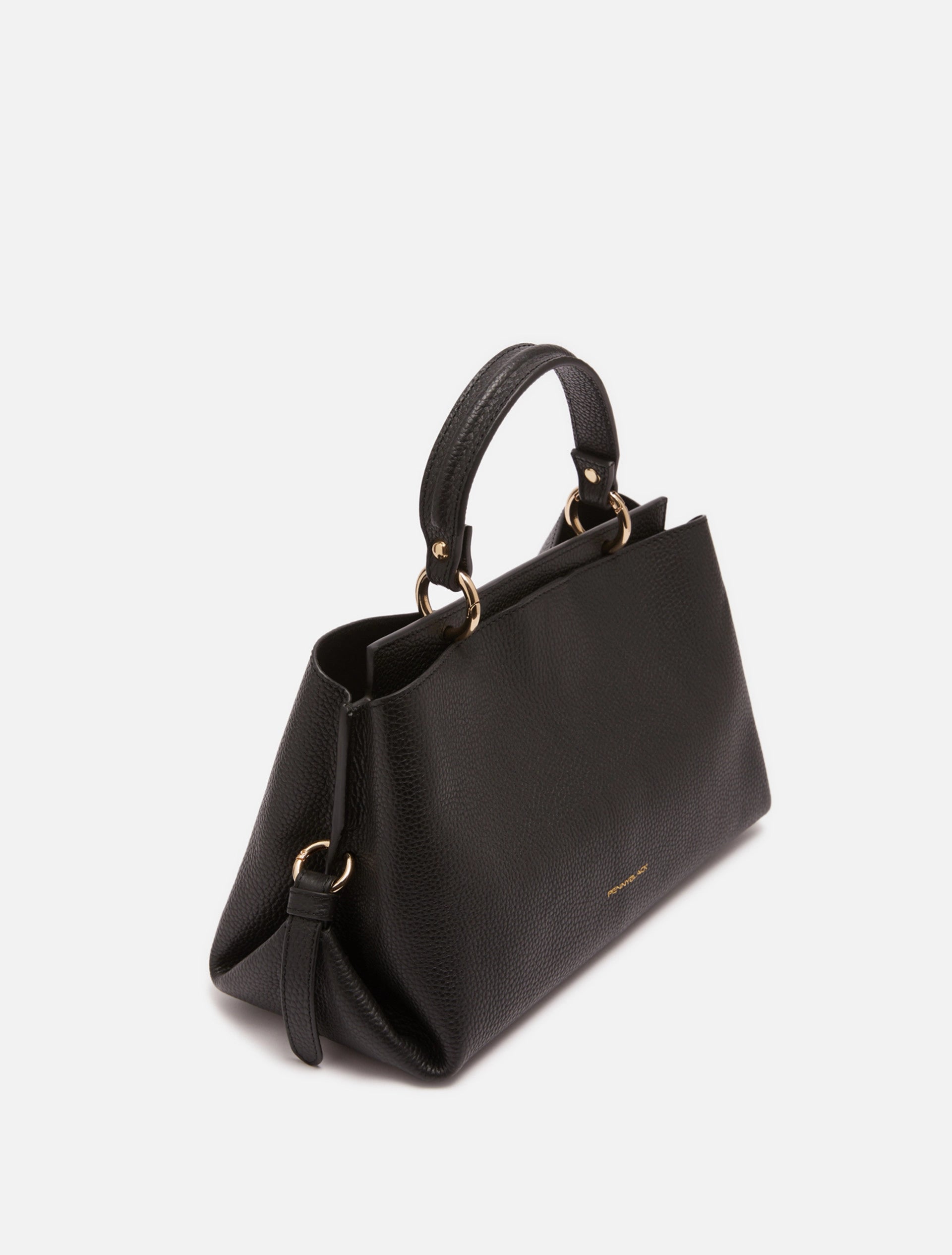 Penny Black Malga Leather Handbag In Black