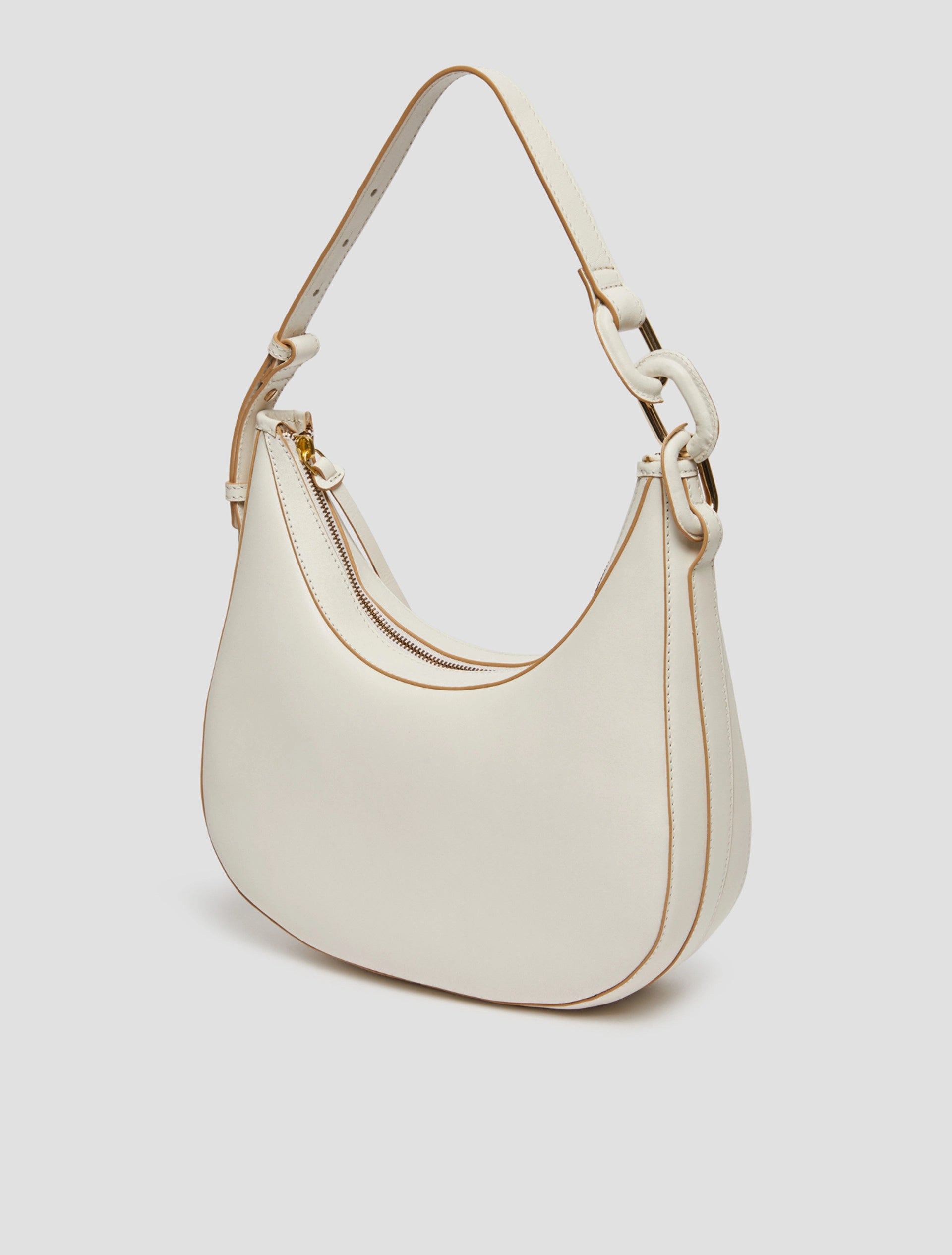 Penny Black Merce Leather Handbag in Cream