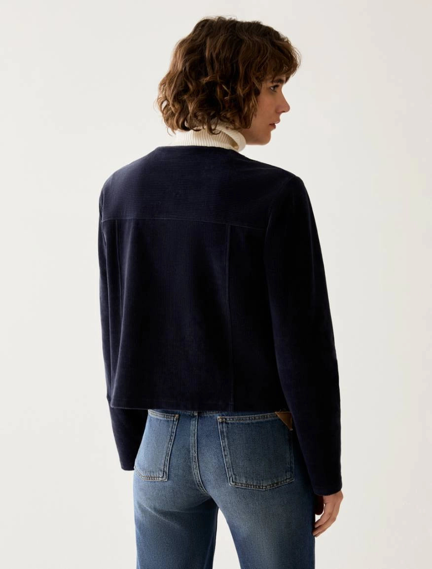 Back view of Pennyblack Jrazza corduroy jacket