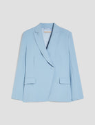 Penny Black Result Light Blue Cady Single Breasted Blazer