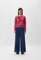 Penny Black Rostok Cotton/Cashmere Jumper - Pink Lips