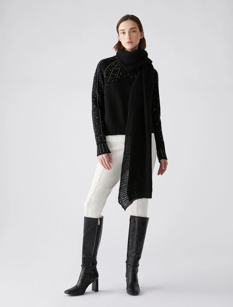 Penny Black Vigila Knitted Stud Detail Jumper