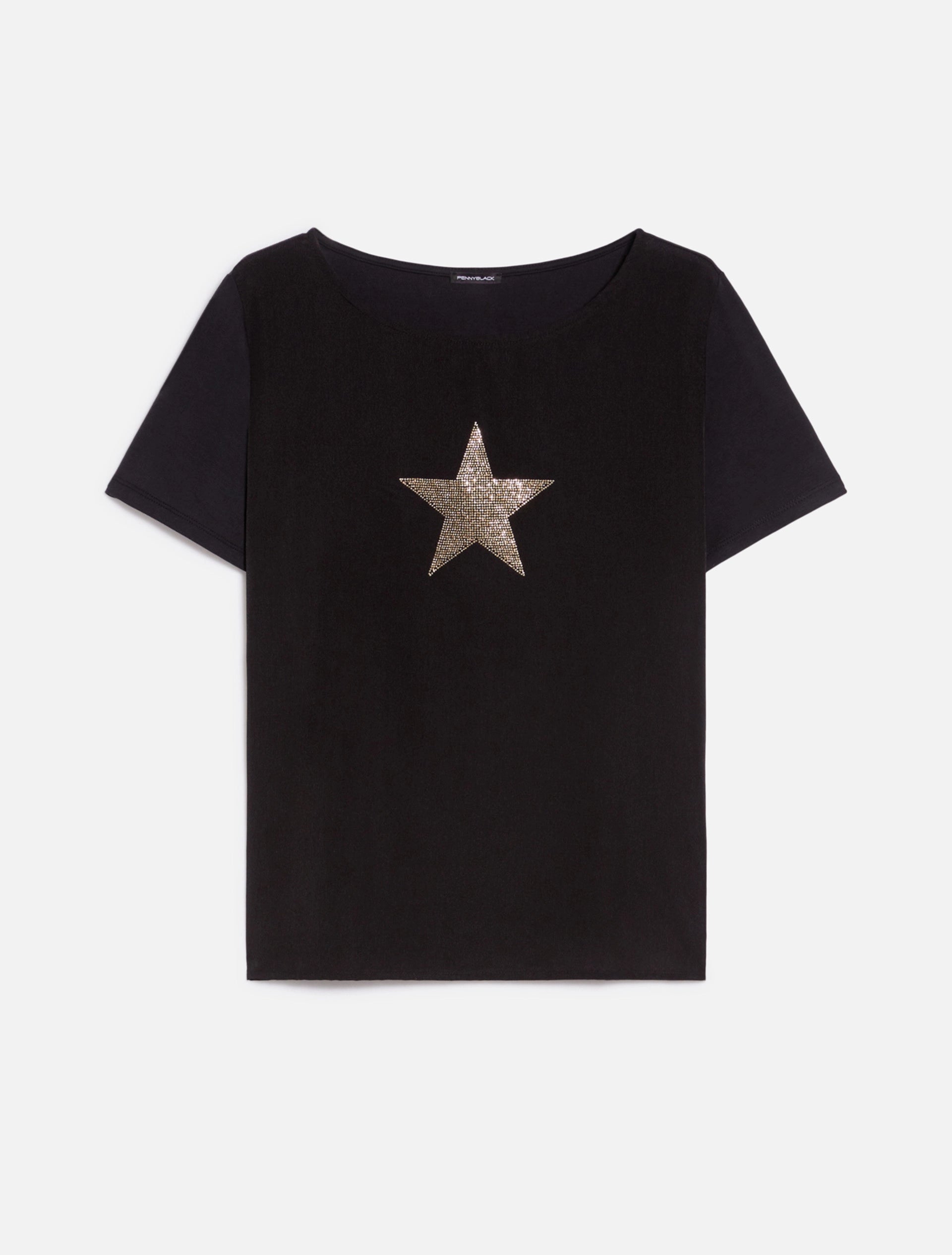 Penny Black Zanora Black Star T-shirt