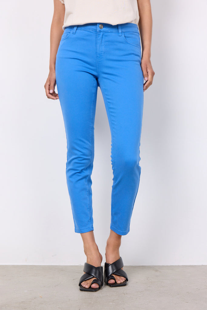 Soyaconcept Patrizia Erna Cropped Jeans In Blue
