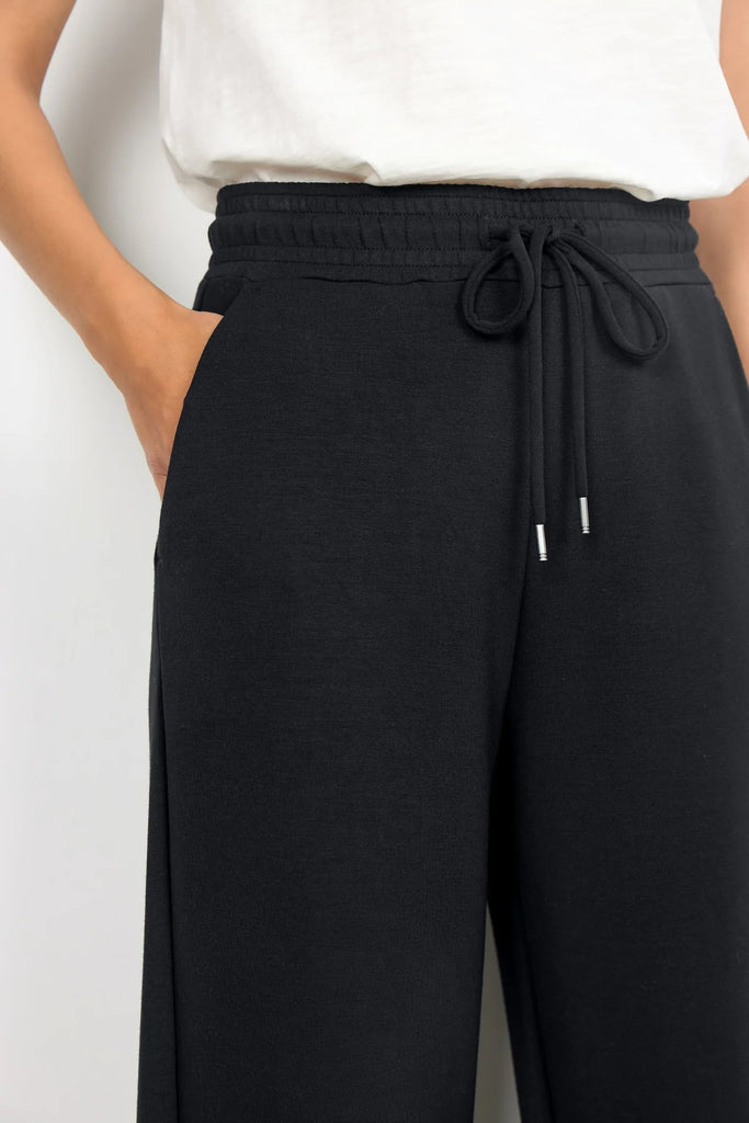 Soyaconcept Casual Drawstring Trousers With Pockets