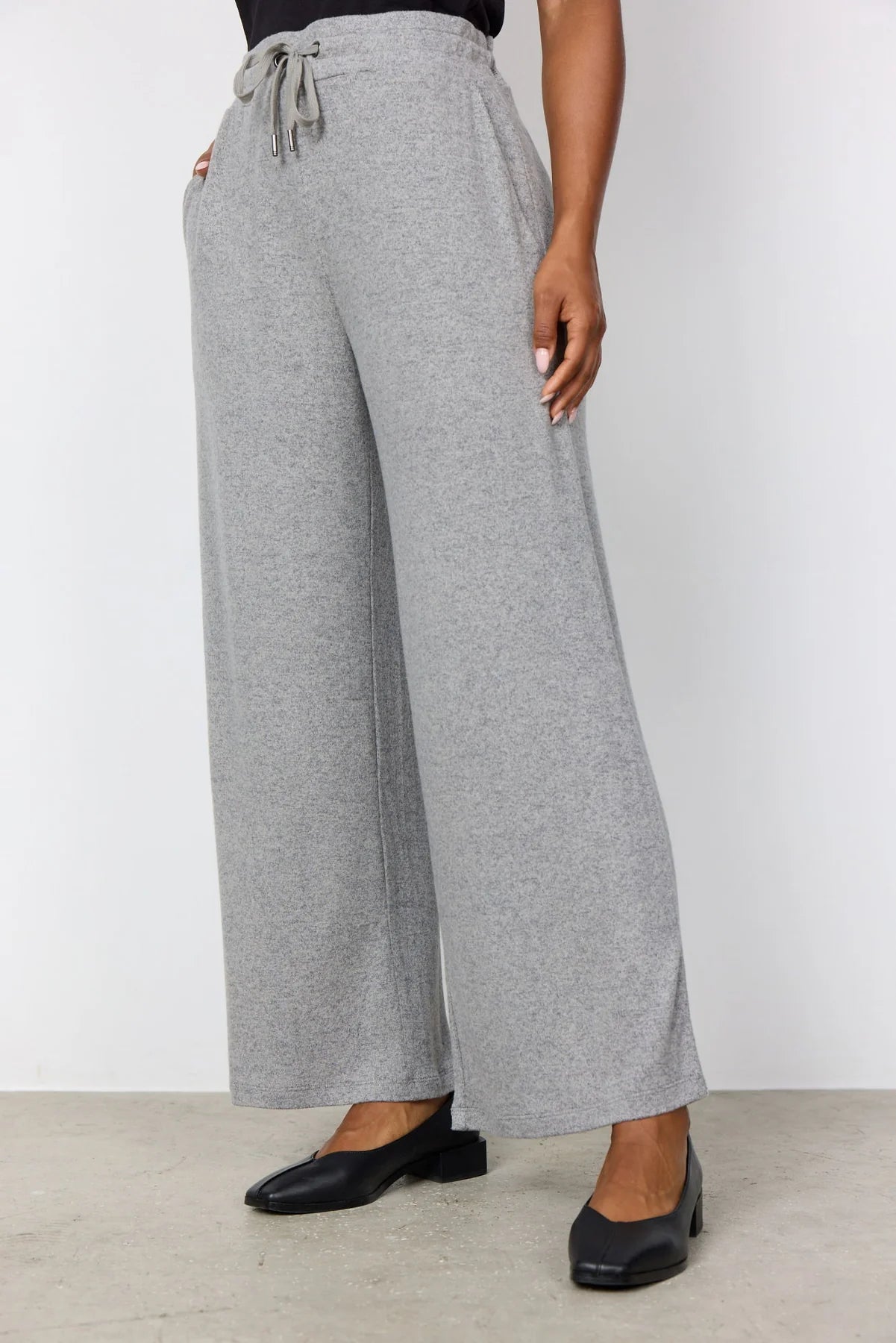 Soyaconcept Biara Casual Wide Leg Sweat Pants Women s Loungewear Ireland Ribbon Rouge Boutiques