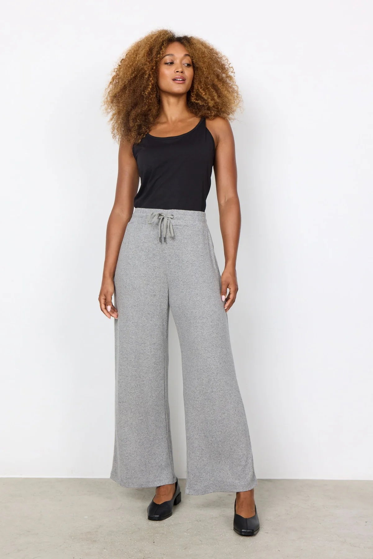 Soyaconcept Biara Casual Wide Leg Sweat Pants Women s Loungewear Ireland Ribbon Rouge Boutiques