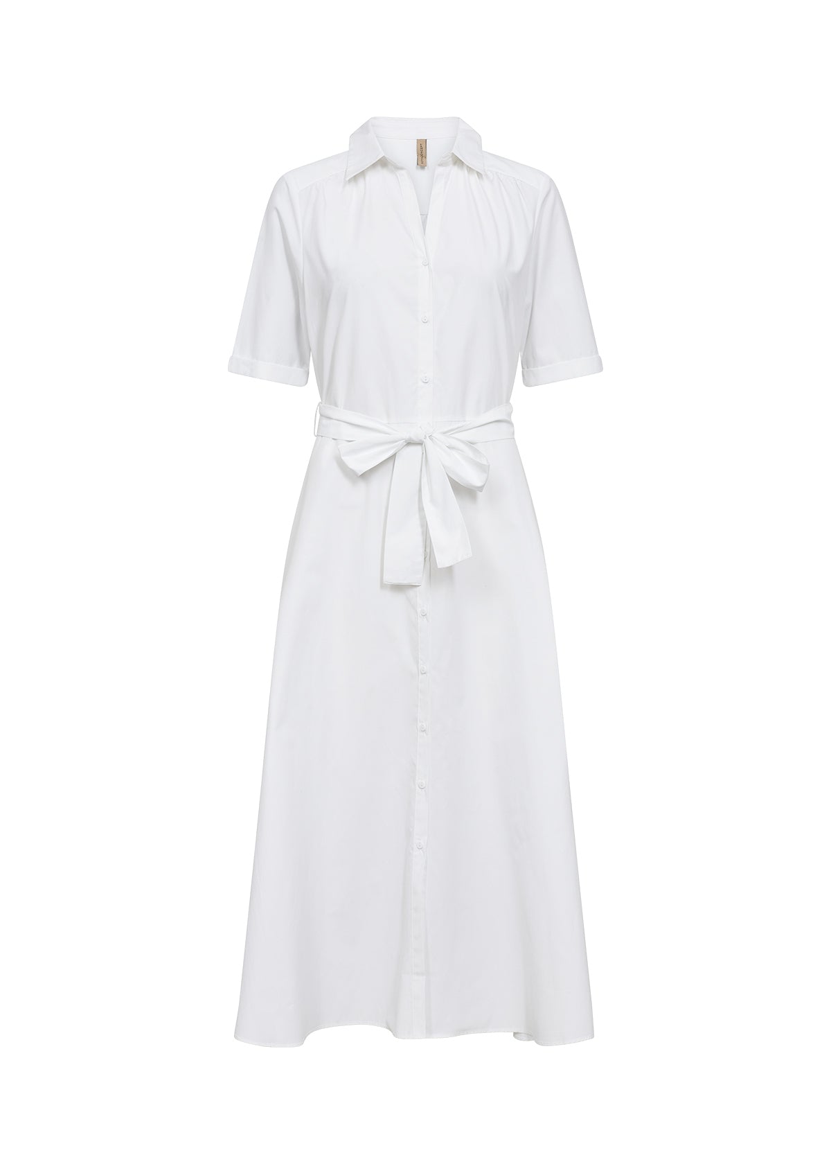 Midi belted outlet shirt dress