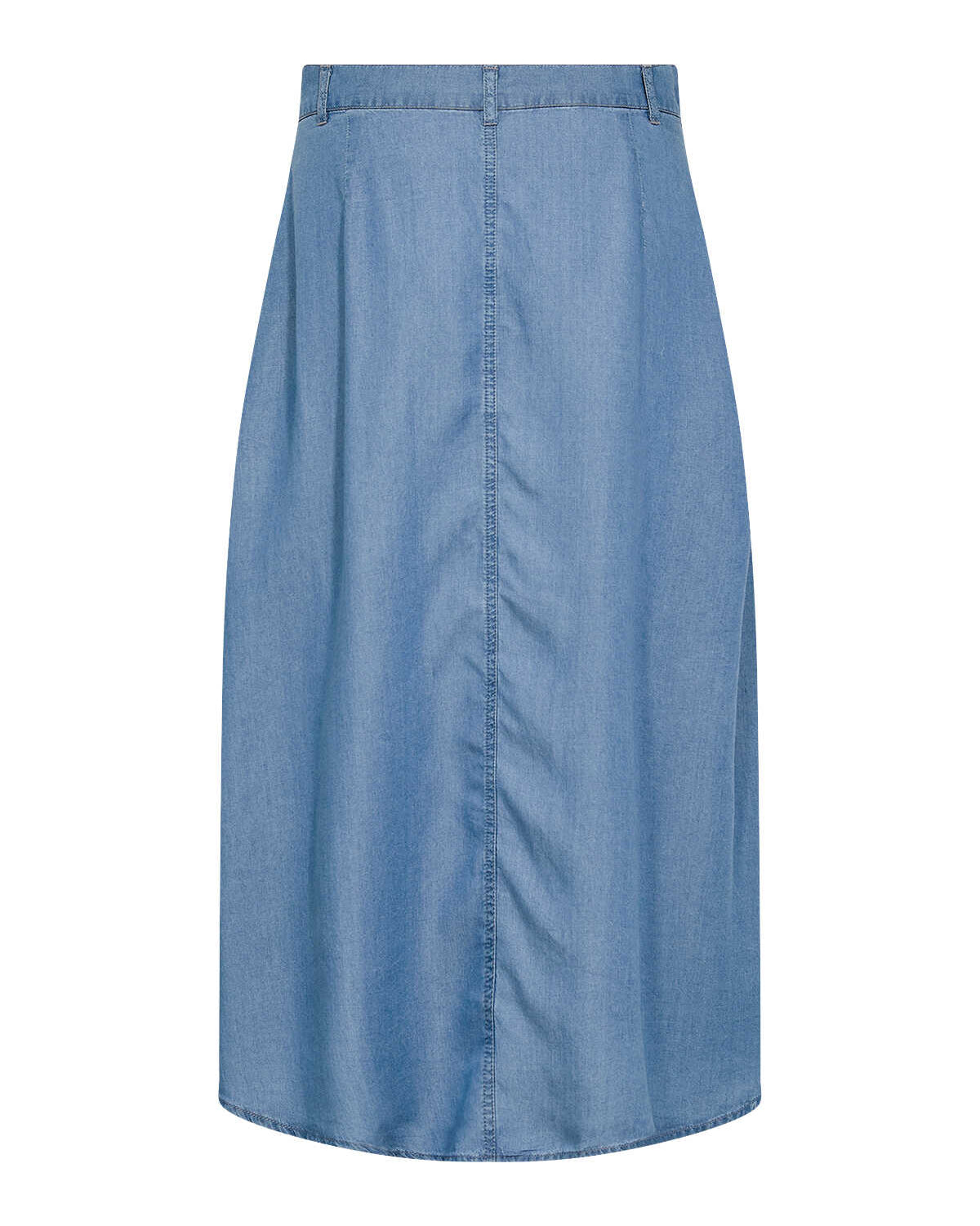 Soyaconcept Denim A-line Midi Skirt Back