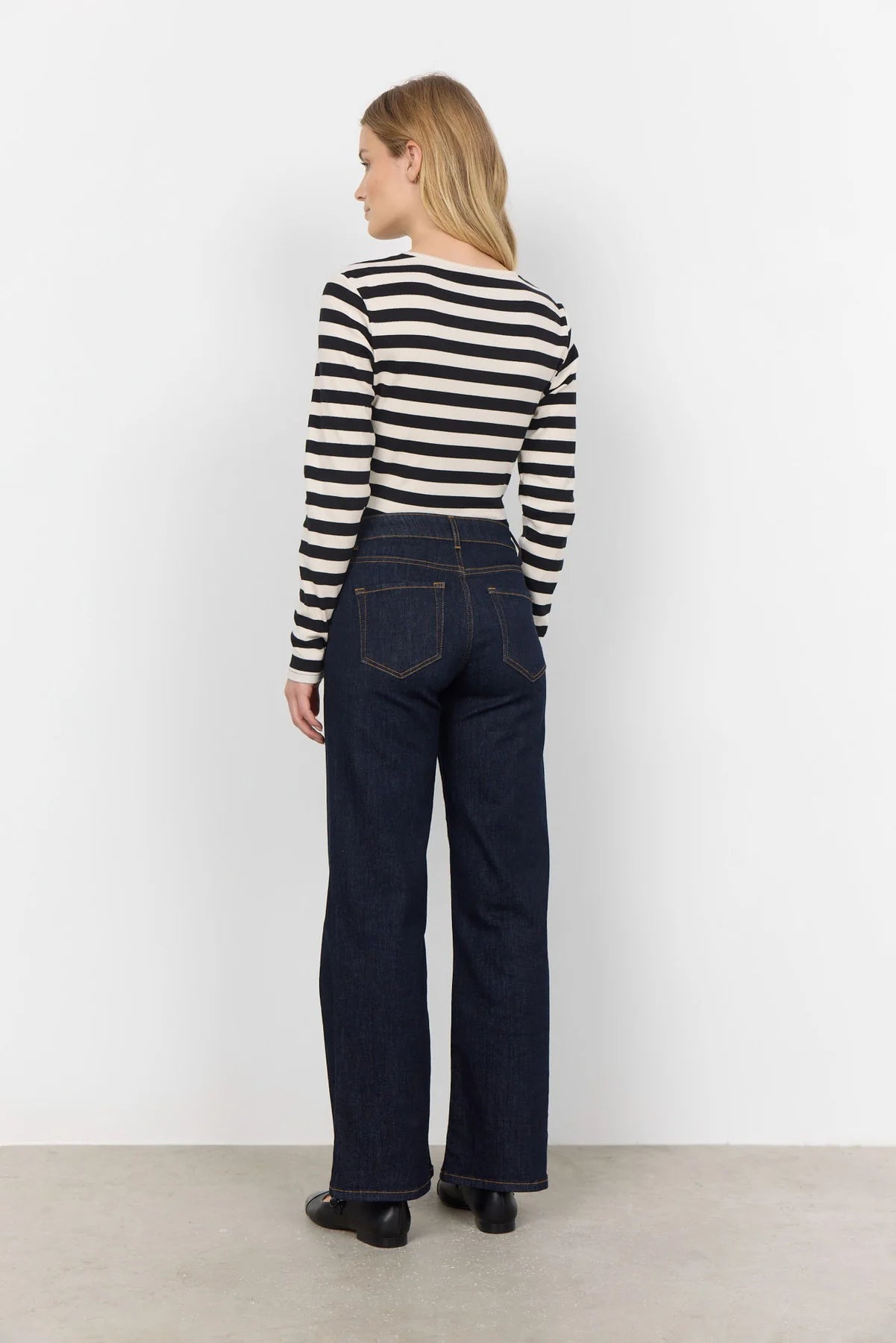 Soyaconcept Kimberly Straight Leg Jeans - Back