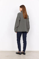 Soyaconcept Geo Print Every Day Printed Jacket From Back