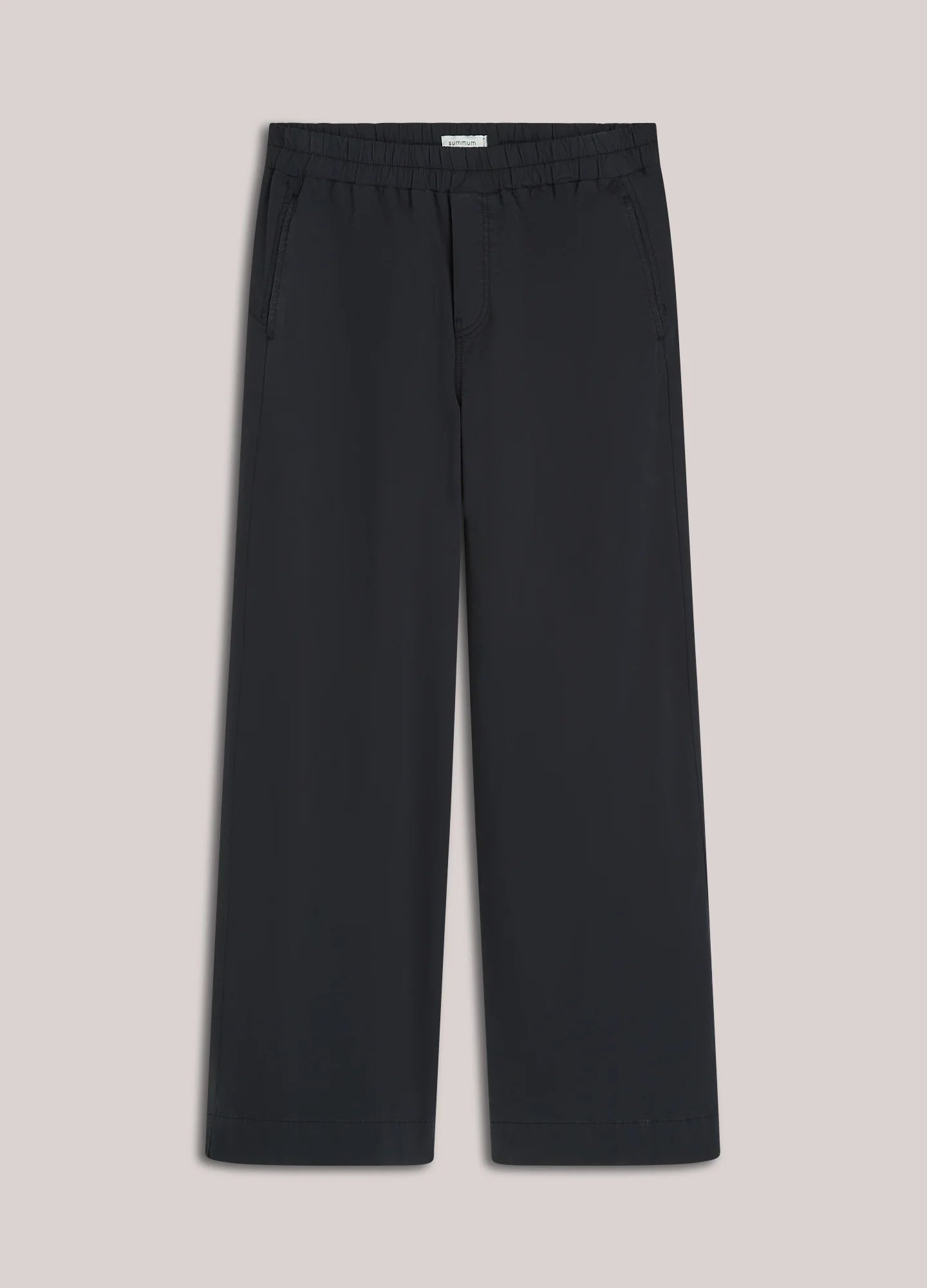 Summum wide leg palazzo trousers in navy