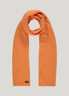 Summum Soft Knitted Scarf in Orange 