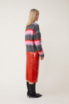 Suncoo Panayo Scallop Pattern Knitted Jumper From The Back