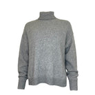Twins Greeley grey relaxed turtle neck jumper product view