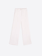 Vilagallo Cream Straight Leg Smart Trousers