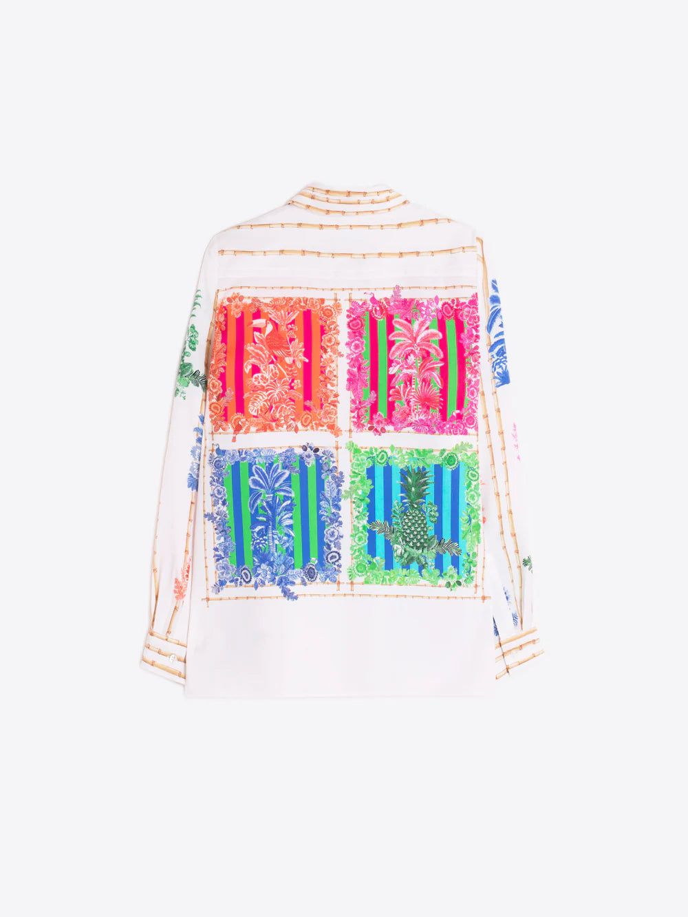 Vilagallo printed shirt back full length