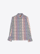 Vilagallo multicolour cotton shirt product front view