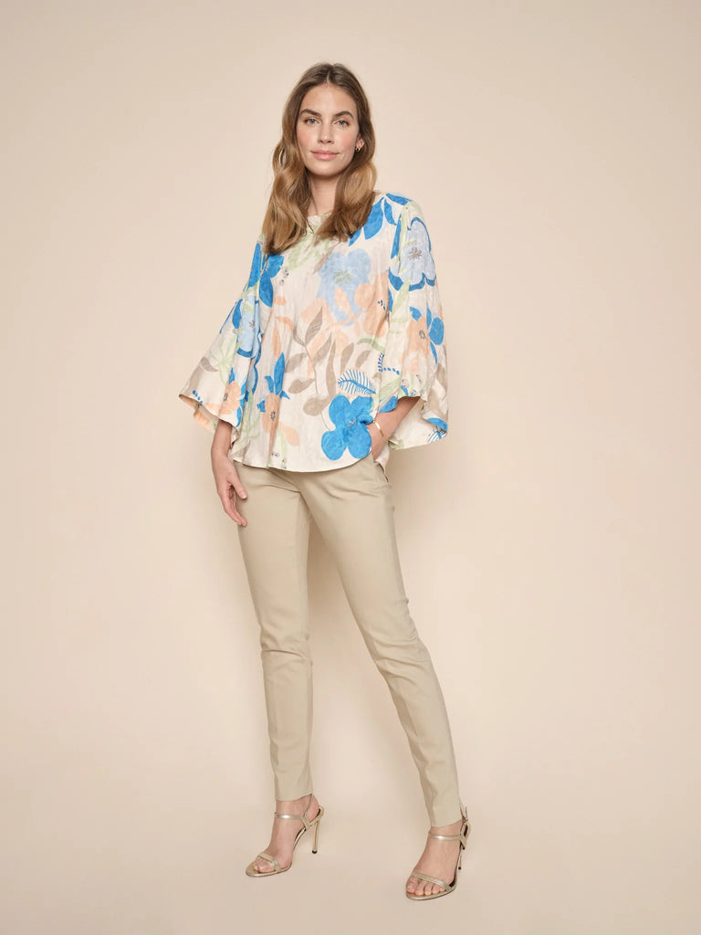Mos Mosh Ewi Botanic Birch Loose Fit Blouse