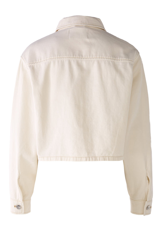 Oui Vintage Style Shirt Jacket From The Back