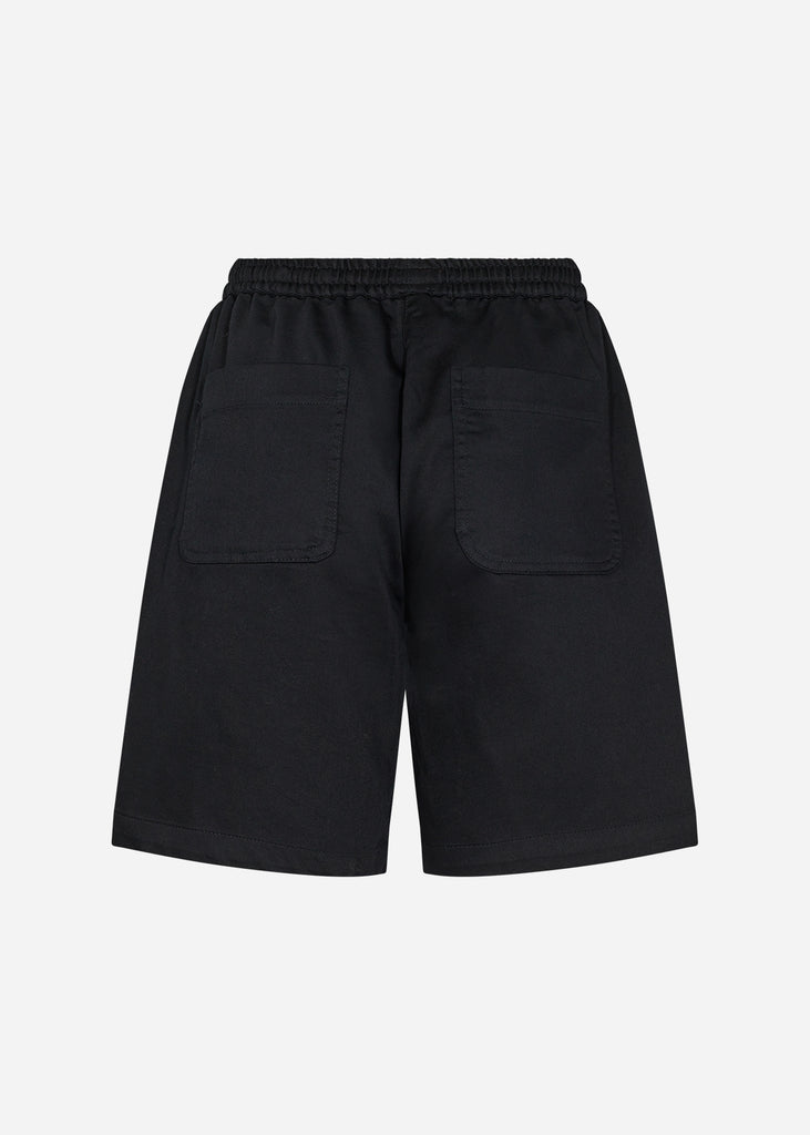 Soyaconcept Akila Casual Drawstring Shorts In Black - Back