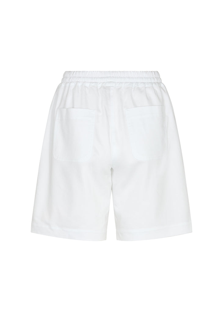 Soyaconcept Akila Relaxed Fit Shorts In White